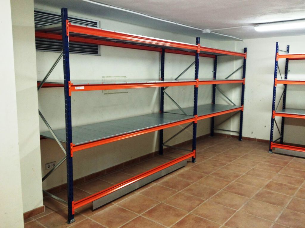 Estanterias metalicas media carga para almacenes | estanterias